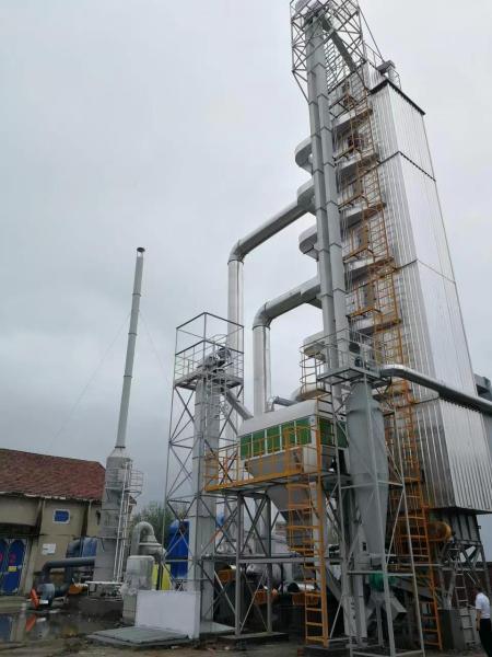 Industrial Maize Dryer Machine 100-1000T/D Capacity Weather-Resistant