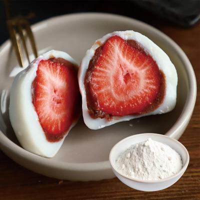 Strawberry Milk Flavor Rice Fruit Mochi Soft Dried Sandwich With Sweet Grain Desserts