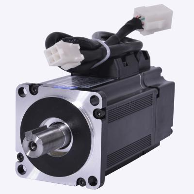 Mini 400W 60mm Servo Motor With Encoder Ac 220v 3000RPM 1.27Nm
