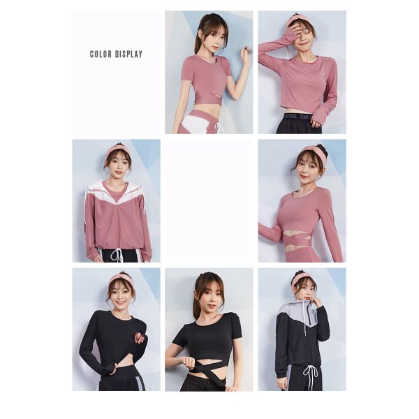 Спорт женщин стороны соединения эластичной резиновой ленты Richee задыхаются дамы бежать брюки