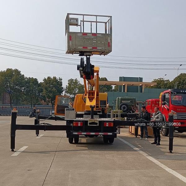 China ISUZU New 31 m  All Terrain Off-road  High Altitude Work Vehicle in Stock