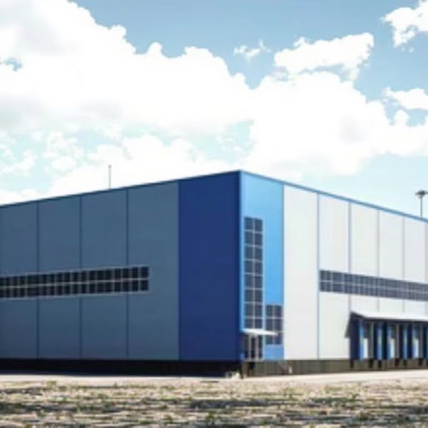 Customizable Steel Structure Factory with Q355/Q235B/ASTM Frame Grade and EPS Sandwich Panel Wall and Roof