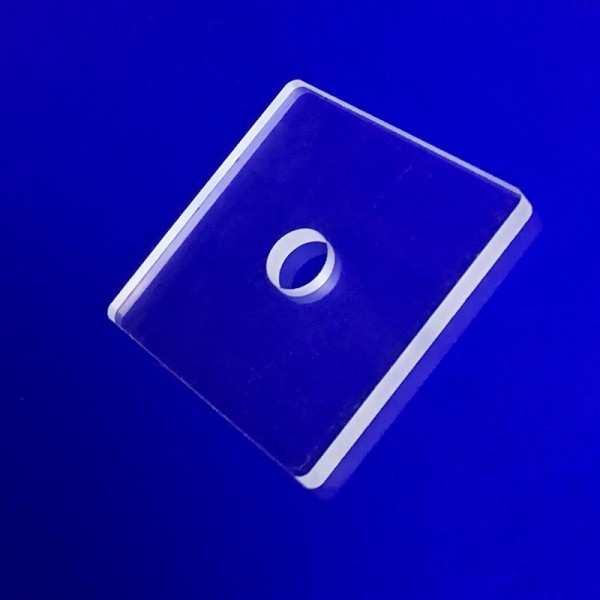 High Temperature Resistant Quartz Laser Drilling Sheet for Precise Micro Hole Processing
