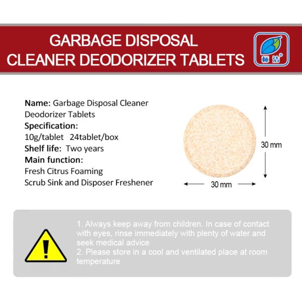 Effervescent Tablets for Removing Odors in Home and Commercial Waste A Solid Solution
