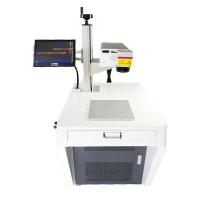 marcador do laser da máquina UV da codificação e da marcação do laser 5W para a madeira de papel plástica de vidro