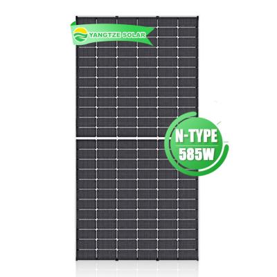 585w Tiger Monofacial Monocrystalline Solar Panel Cell Module N Type