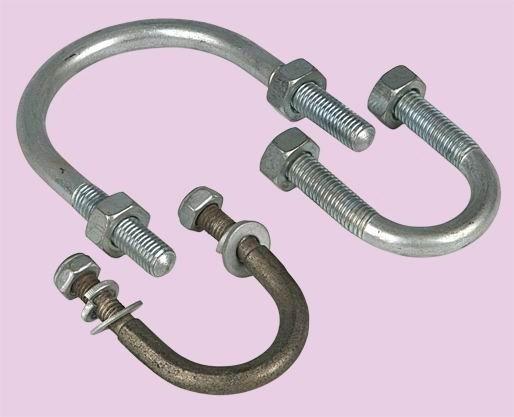 carbon steel U type pipe clamp