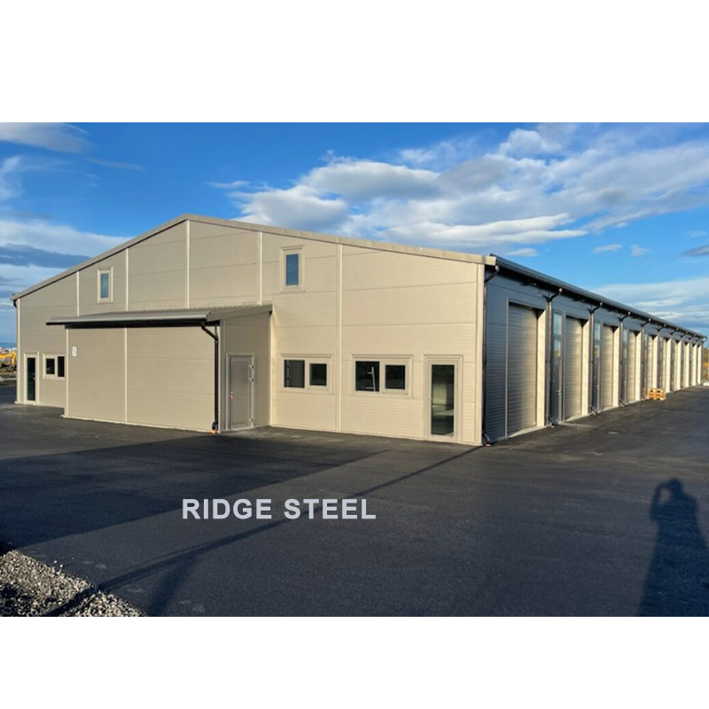Prefabricated Rapid‑Build System for Large‑Span Roofs and Multi‑Storey Steel