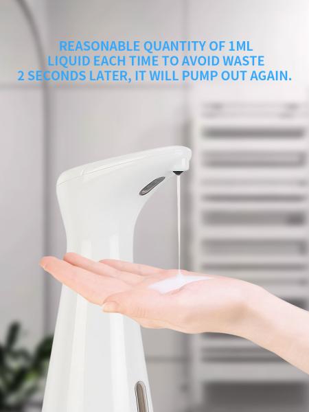 2kg Refillable Touch Free 200ml Electric Hand Sanitizer Dispenser Foam Soap For Hotel