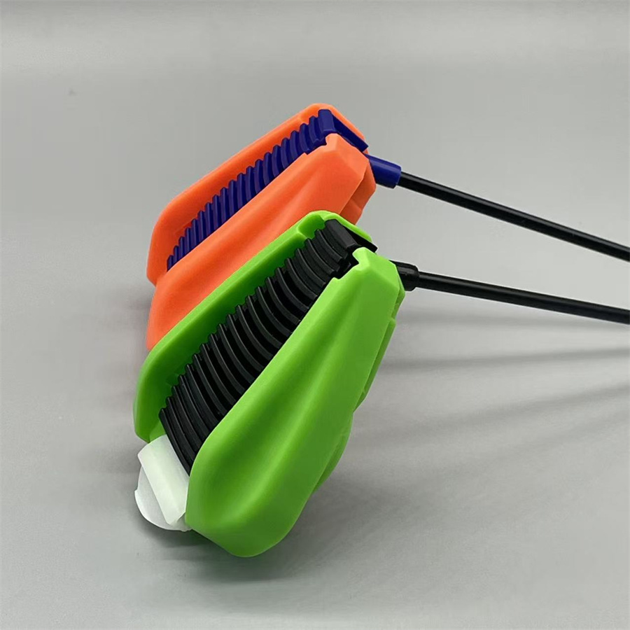 Lockable Lubricant Aerosol Can Valve Actuator, Industrial Aerosol Valve Control Actuator