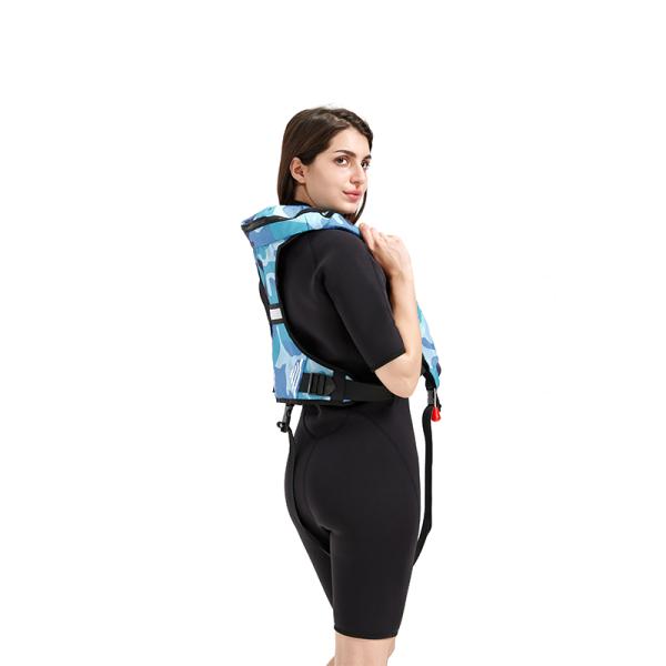 DHI-017 Oxford + TPU Chaleco salvavidas inflable automático