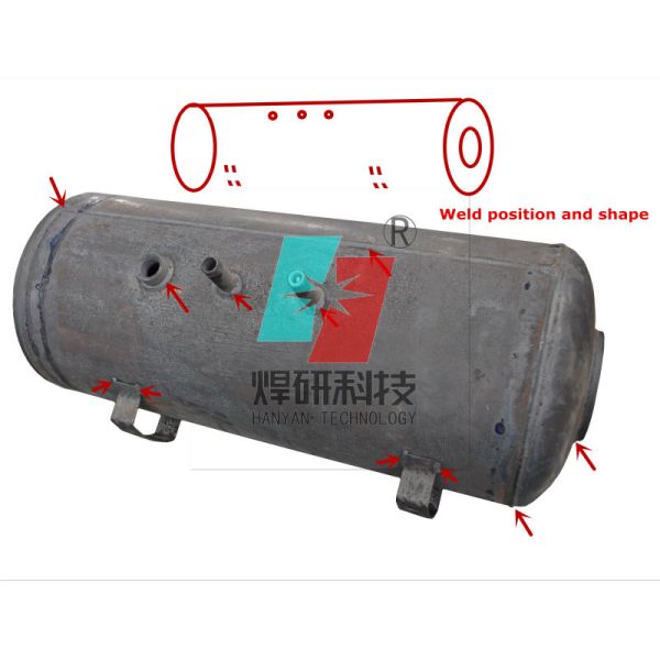 Automatic Water Heater Welding Production Line Consistent Electrical Welding Machine