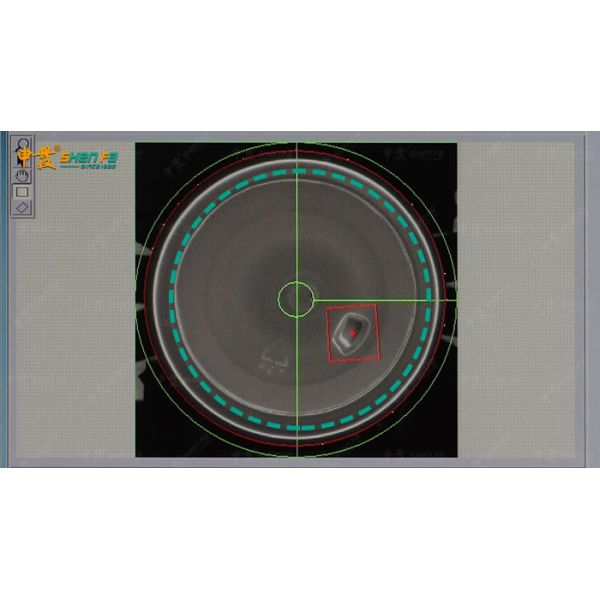 Rotary Table Automatic Screen Printing Machine With Visual Inspection