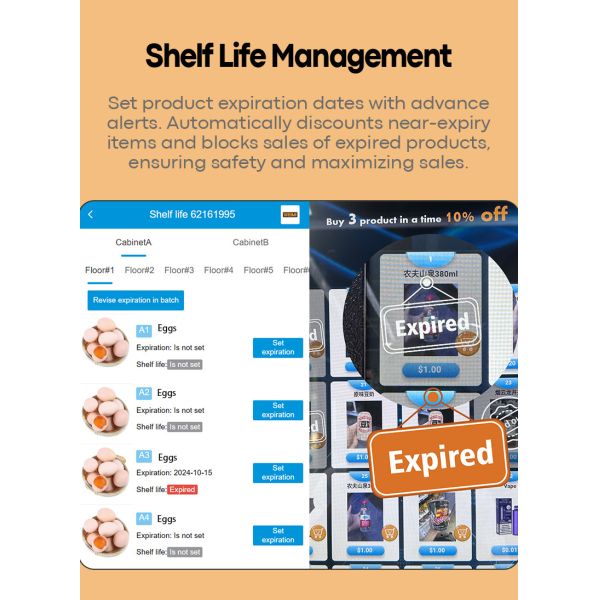 Egg Locker Vending Machine suitable for community based fresh food pickup points poultry farms and local market sales channels