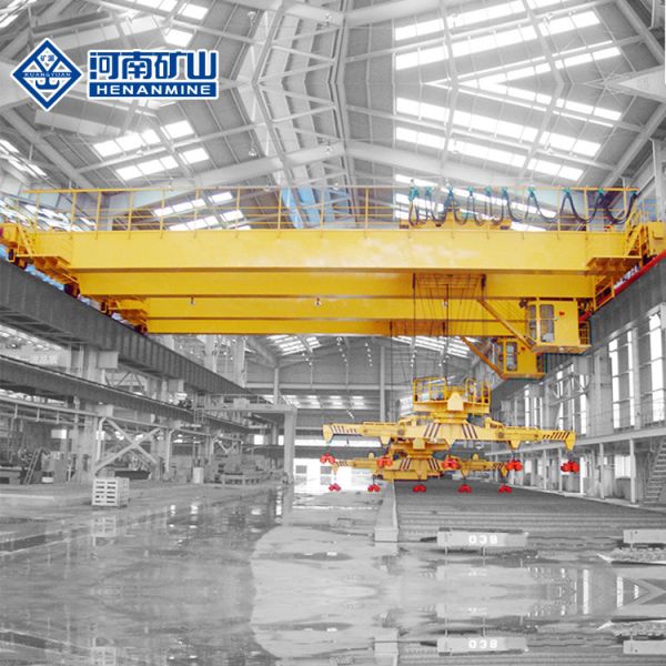 Double grue résistante d'usine sidérurgique de poutre pour la couleur personnali