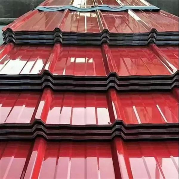 Prepainted GI / PPGI / PPGL Corrugated Roofing Steel Sheets 3mm Thick
