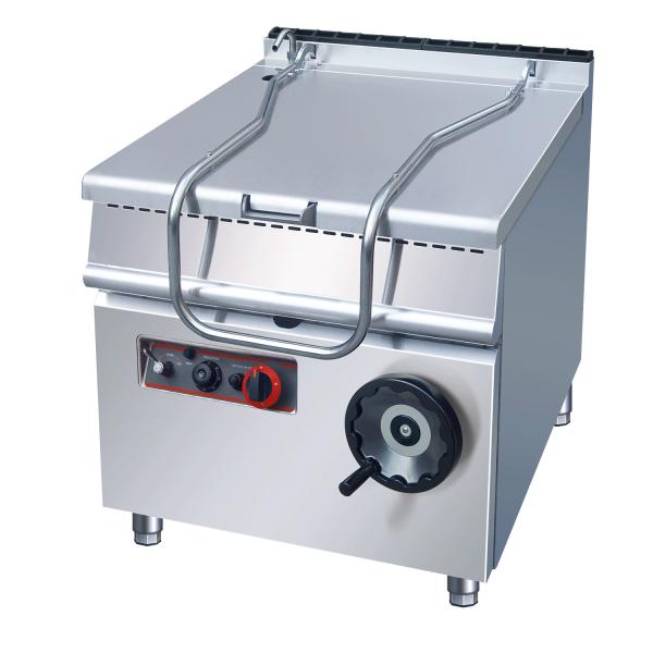 80L Caixa de fritura inclinável Equipamento de cozinha comercial Caixa de fritar inclinada