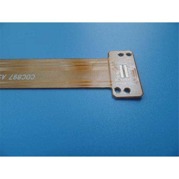 Multilayer flexible PCBs Polyimide PCBs Printed Circuit Gold FPC with 0.25mm