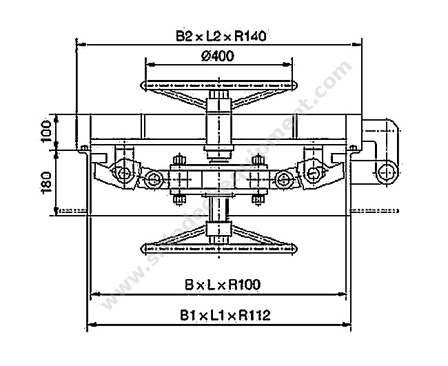 Both-Side Operated Quick-Acting Pressure-Resistant Watertight Door | 0.1 MPa Marine Hinged Type