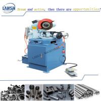 Máquina de corte de tubos metálicos semiautomática 300-450 mm 3kw 90W