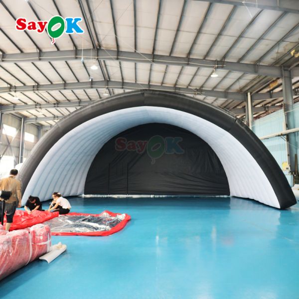 Waterproof UV Resistant Inflatable Stage Cover Tent with Customizable Size for Outdoor Events