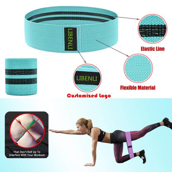 3.2inch 8cm Workout Recovery Equipment Hip Circle Resistance Bands