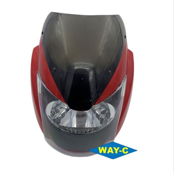 JC 2010 51 Plastic Motorcycle LED Headlight Headlamp For BAJAJ PULSAR180