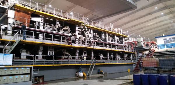 200T / D Corrugated Fluting Kraft Paper Machine 3800mm Jumbo Roll Production Line