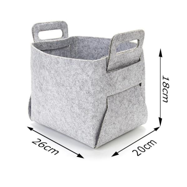 Modern Rectangular Foldable Clothing Storage Containers In 3-4mm Customizable Packaging