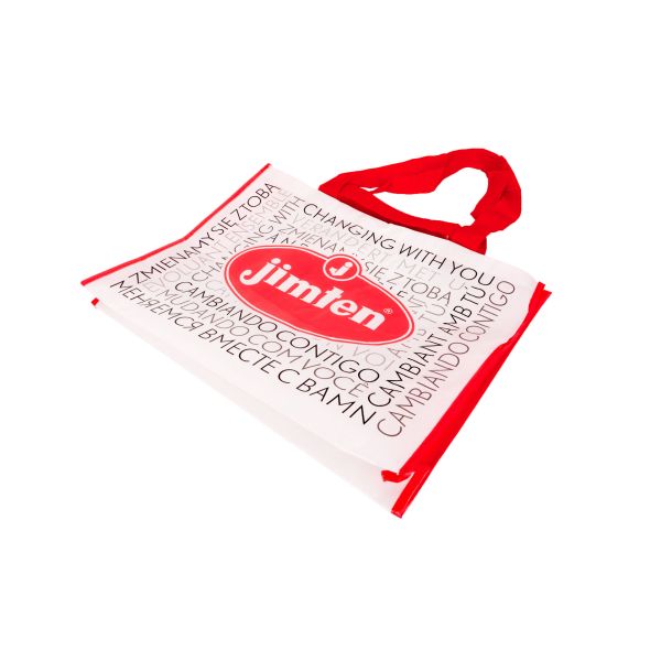 Eco Shopping Bags Foldable , Laminated Pp Woven Custom Reusable Shopping Bags