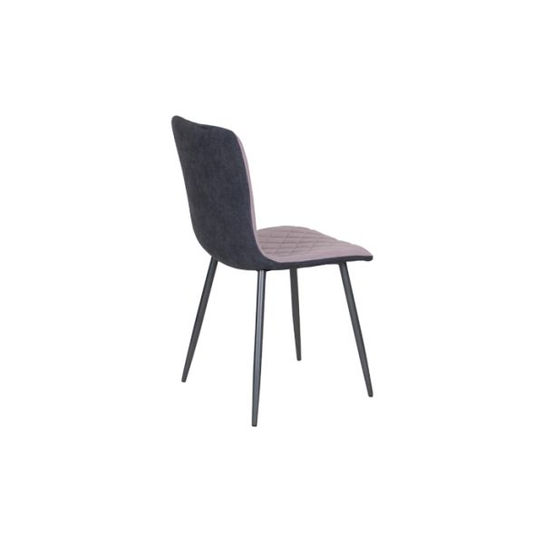 50cm Length Sculpted Back Fabric Side Chair With 70kg Loading Capacity