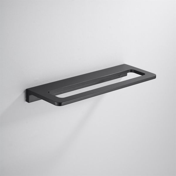 Wall - Mounted Single  Bathroom Towel Rack Hanger Kitchen Towel Rail