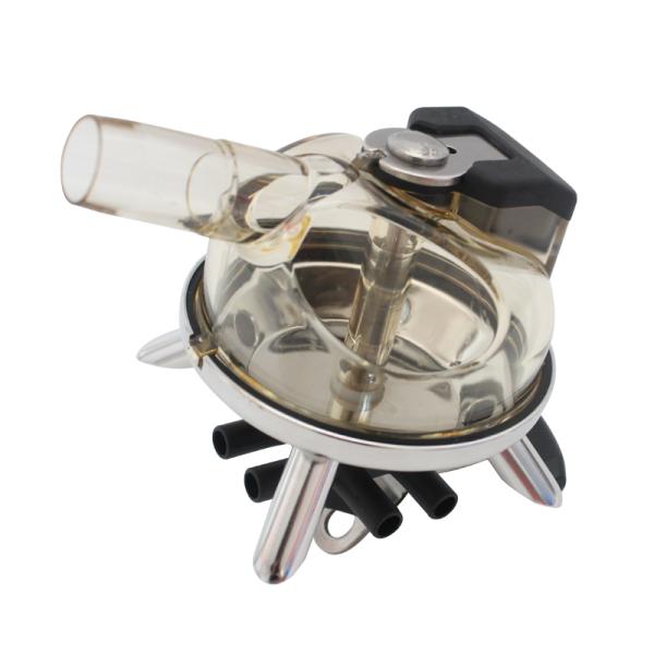 300cc Milk Claw Without Shut-off Valve Milk Outlet Dia 22mm Air Outlet Dia 10mm With Stainless Steel Claw Base