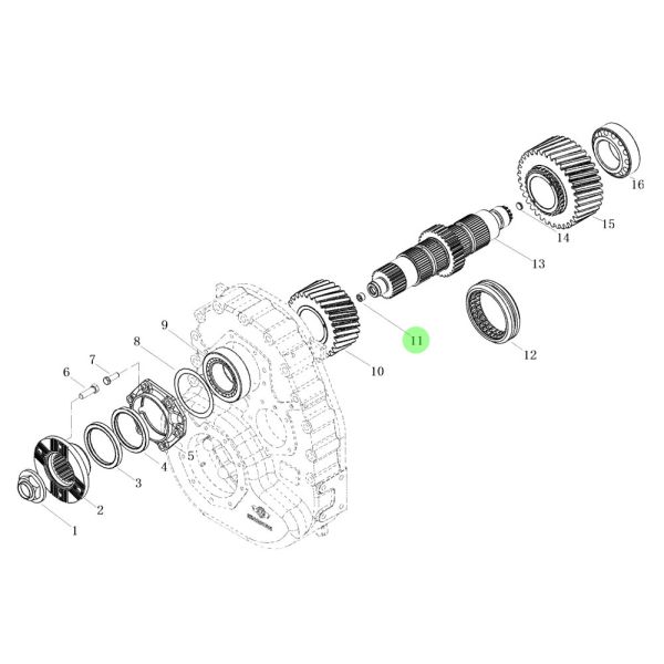 K190004000 Inner hexagon cone type screw plug For Shacman Engine Truck