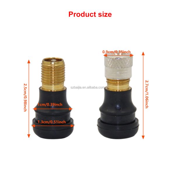 Vacuum Tire Valve Extended Air Tube Inflator M365 Scooter Parts Easy Installation