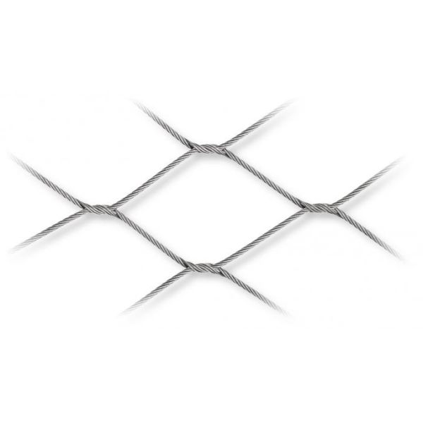 Покрашенная сетка SUS304 Inox Webnet 7X19 зоопарка нержавеющей стали высокопрочное