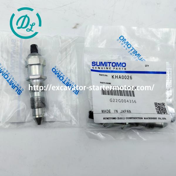 KHA0026 Pièce de rechange de vanne de contrôle métallique Sumitomo SH200 SH300