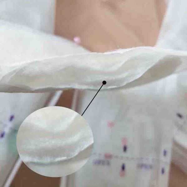 Fluff Pulp SAP Non Woven Fabric Nursing Pads for Breastfeeding Care in Custom Size