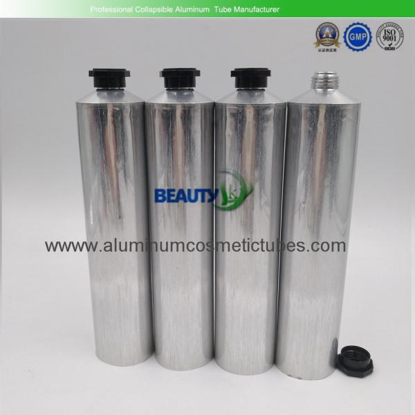 Body Lotion Collapsible Metal Tube , Beauty Empty Aluminum Cosmetic Tubes