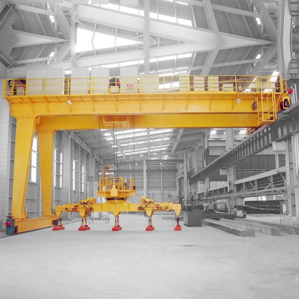 Top Quality Travelling 5 Ton ,10Ton, 20 Ton Rail Mounted Semi Gantry Crane