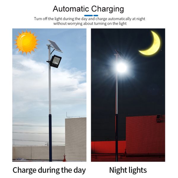 Decoration Home Yard Solar Flood Light Solar Powered Outdoor