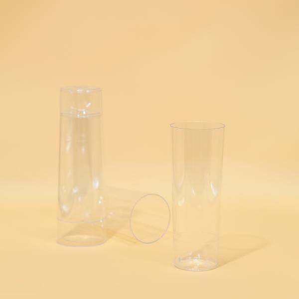 9OZ PS Copas de plástico transparentes para bebidas quentes e frias em festas