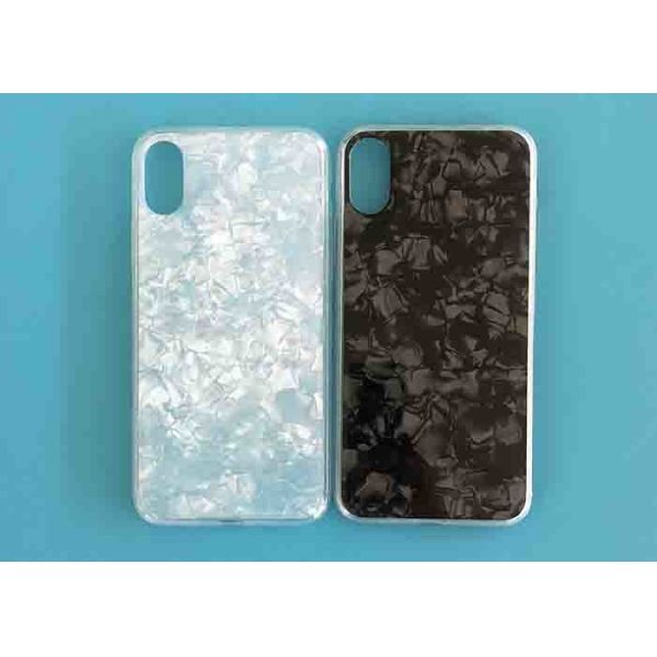 Отклоните в оболочке картина поверхности плана случая ИМЛ телефона силикона иФоне кс мягкая