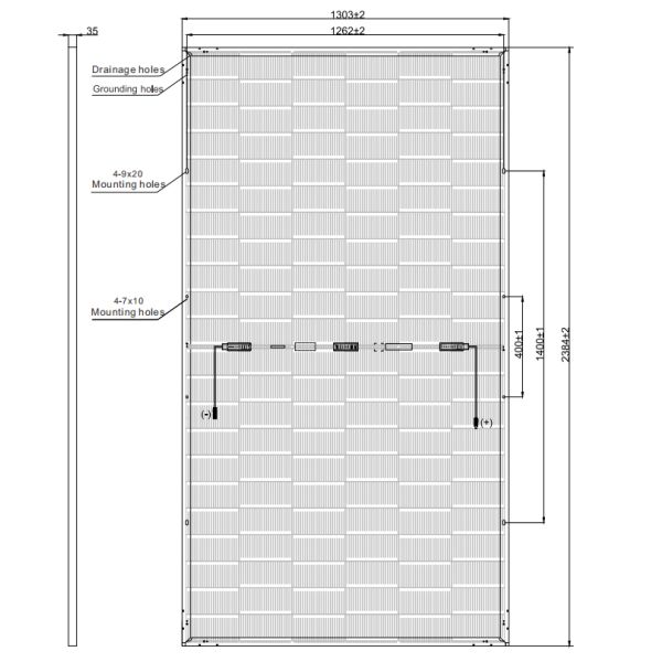 Best Quality Risen 700Watt 710W 720W 730W MONO N Type HJT Bifacial Double Glass PV Module Solar Panel