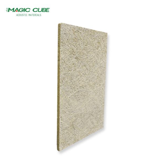 Best Selling Price In stock fiber cement acoustic wall Coffered Ceiling 1mm width wood wool wall panels