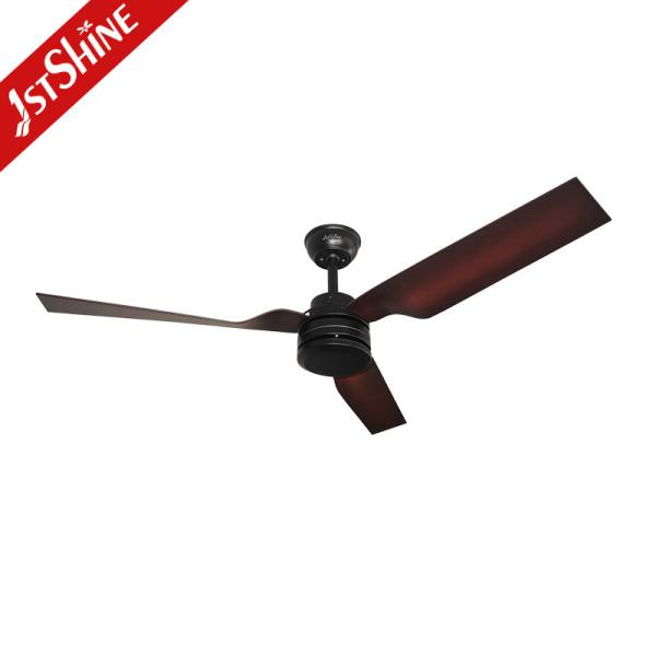 15cm Suspender Length AC Motor Remote Control Ceiling Fans Without Lights 1stshine Top