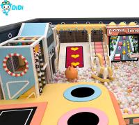 Centro de Jogos para Crianças Amusement Indoor Playground com tema doces