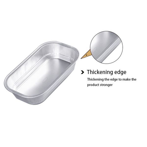 лоток сотейника авиакомпании самолета пищевых контейнеров алюминиевой фольги 320ml алюминиевый с крышкой