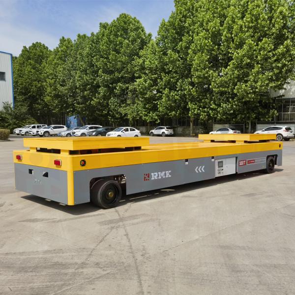 100T Battery Transfer Cart Trackless Industrial Transportation Equipment