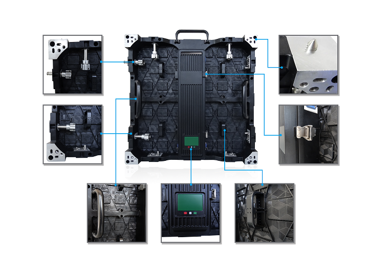 Дисплей СИД проката полного цвета крытый для потребления низкой мощности клуба / выставки